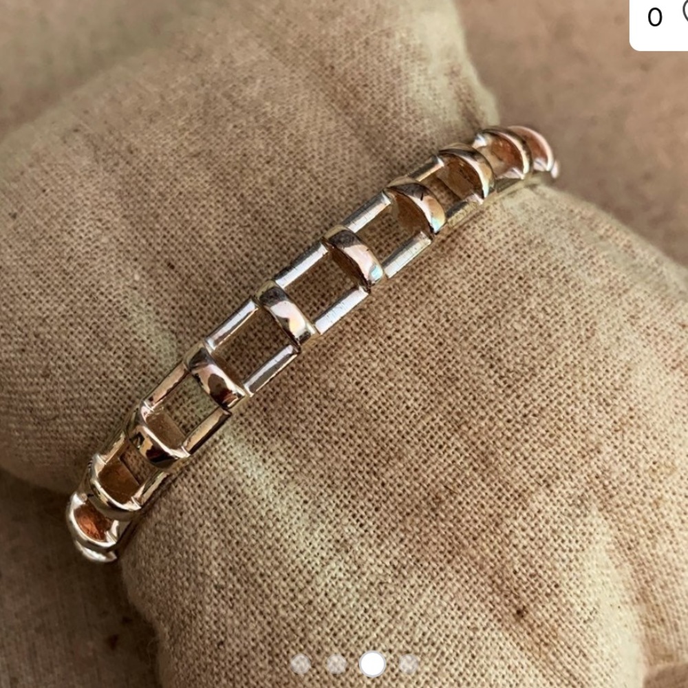 NWT ⛓ Stella & Dot Cage Cuff Silver